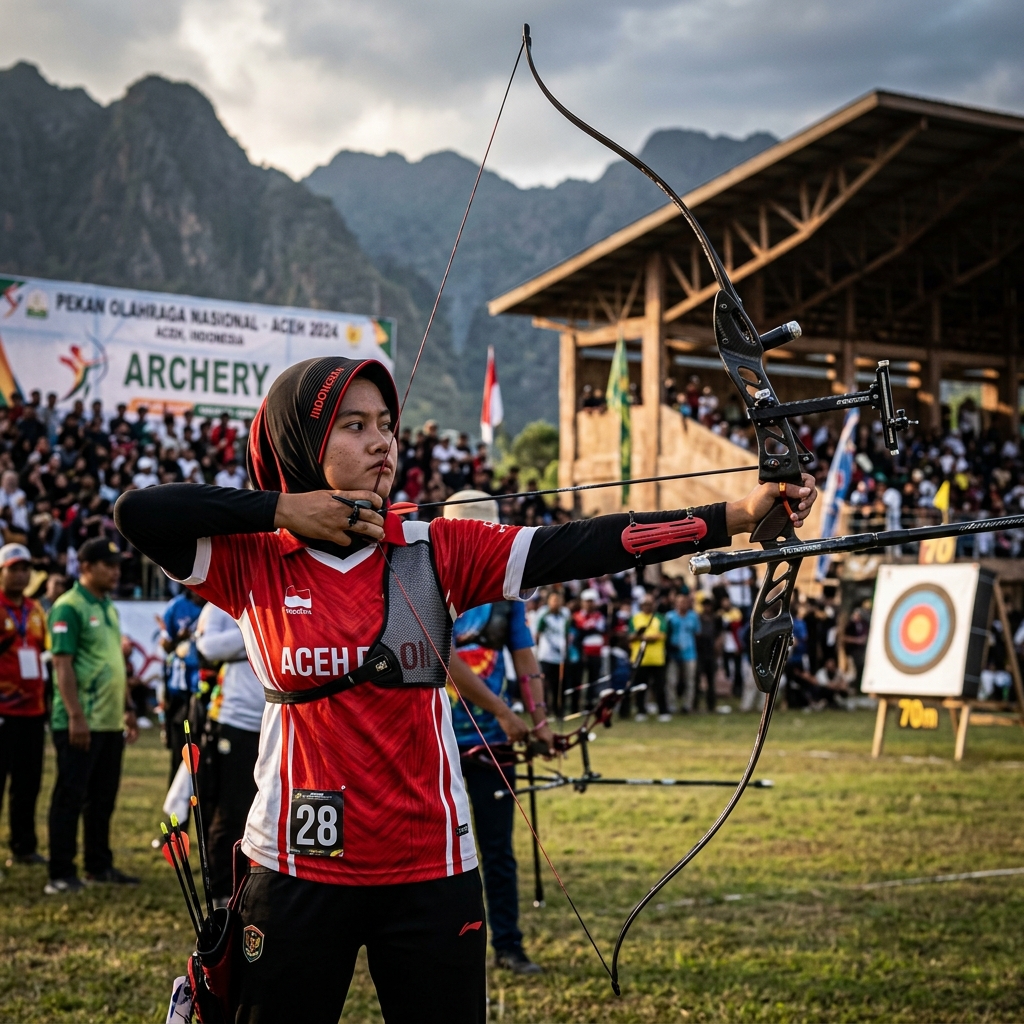 Tim Panahan Aceh Utara Rebut Emas Pertama di Kejurnas 2026